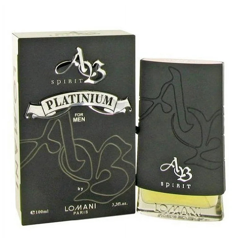 Lomani AB Spirit Platinium EDT for Men - Perfume Planet
