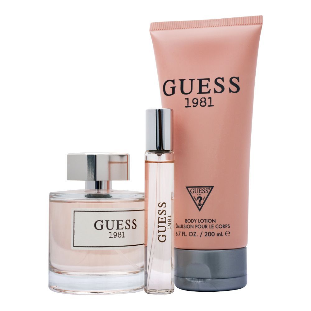 Guess 1981 EDT for Women Gift Set (3PC) - Perfume Planet