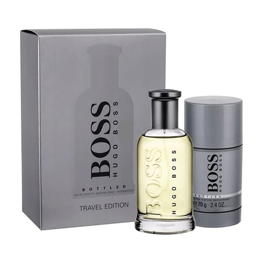 Boss Bottled #6 EDT for Men Gift Set (2PC) - Perfume Planet