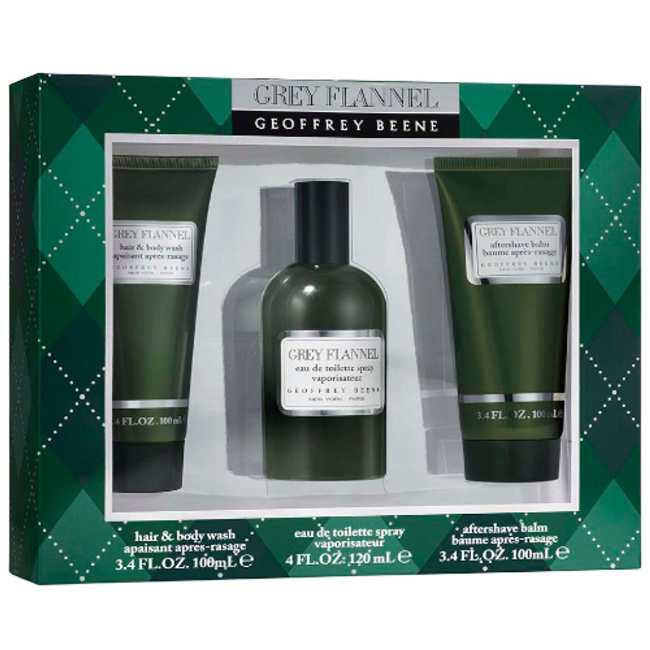 Grey Flannel EDT Gift Set for Men (3PC) - Perfume Planet
