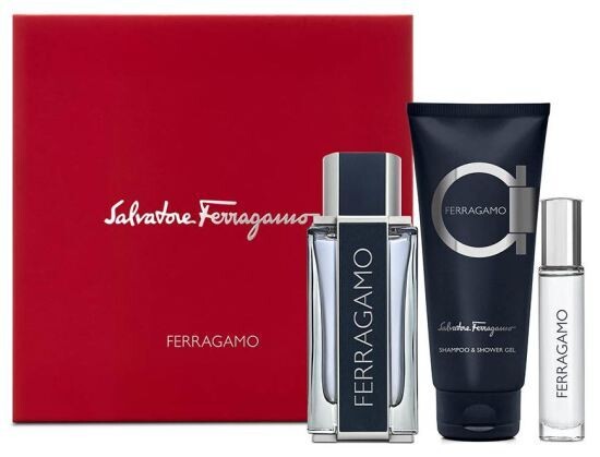 Ferragamo Ferragamo EDT Gift Set (3PC) for men - Perfume Planet