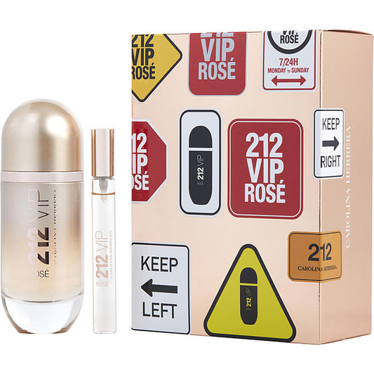 212 VIP Rose Gift Set for Women (2PC) - Perfume Planet