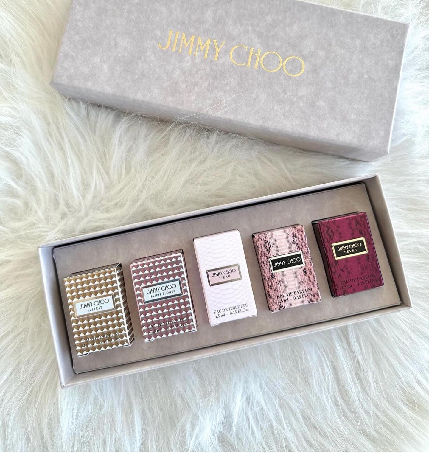 Jimmy Choo Miniaturas de Colección Gift Set (5PC) for women - Perfume Planet