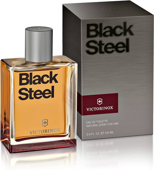 Black Steel de Victorinox Swiss Army EDT for Men - Perfume Planet