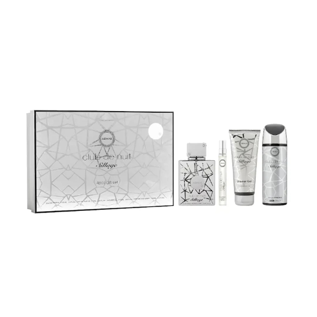 Club De Nuit Sillage EDP Gift Set (4PC)
