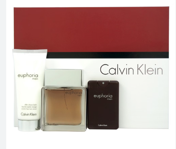 CK Euphoria EDT for Men Gift Set (3PC) - Perfume Planet