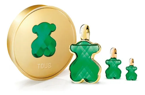 Tous LoveMe The Emerald Elixir Parfum for Women Gift Set (3Pc) - Perfume Planet