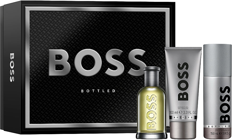 Boss Bottled #6 EDT Gift Set (3PC)