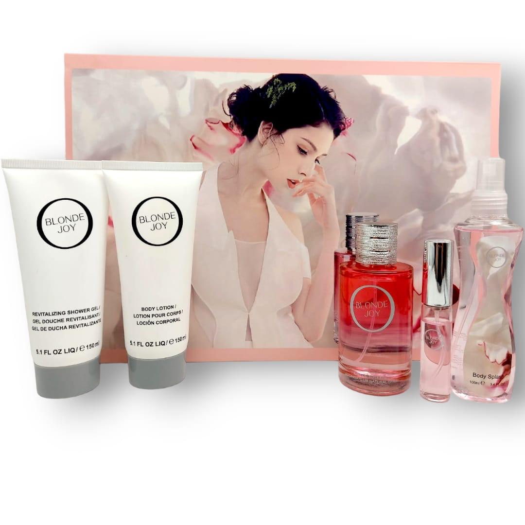Blonde Joy EDT Gift Set for Women (5PC) - Perfume Planet