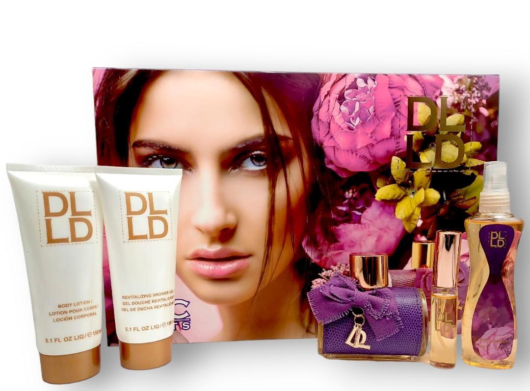 DLLD EDT Gift Set for Women (5PC) - Perfume Planet