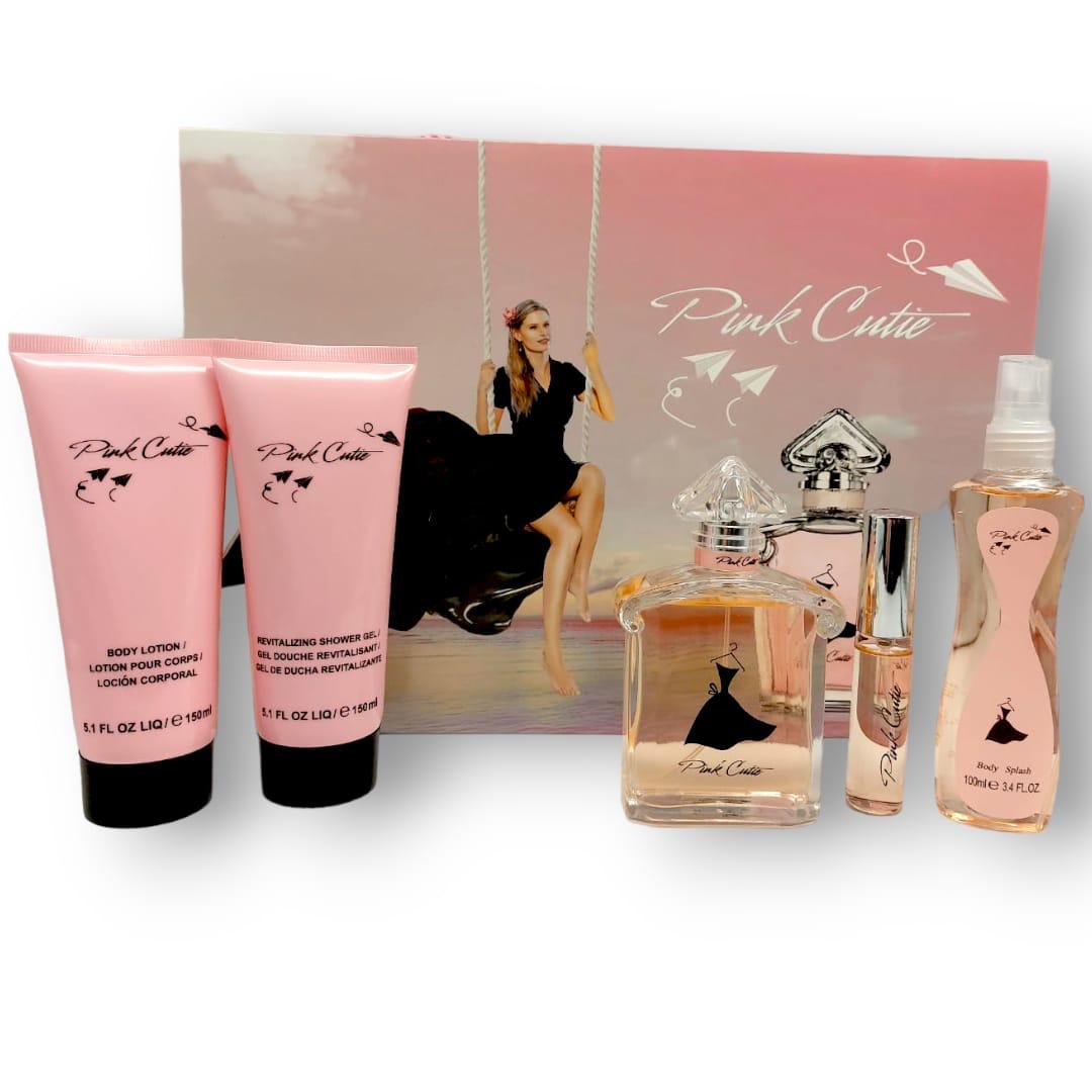 Pink Cutie EDT Gift Set for Women (5PC) - Perfume Planet