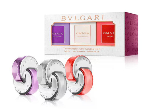 Bvlgari Collection Omnia EDT Mini Gift Set (3PC) - Perfume Planet