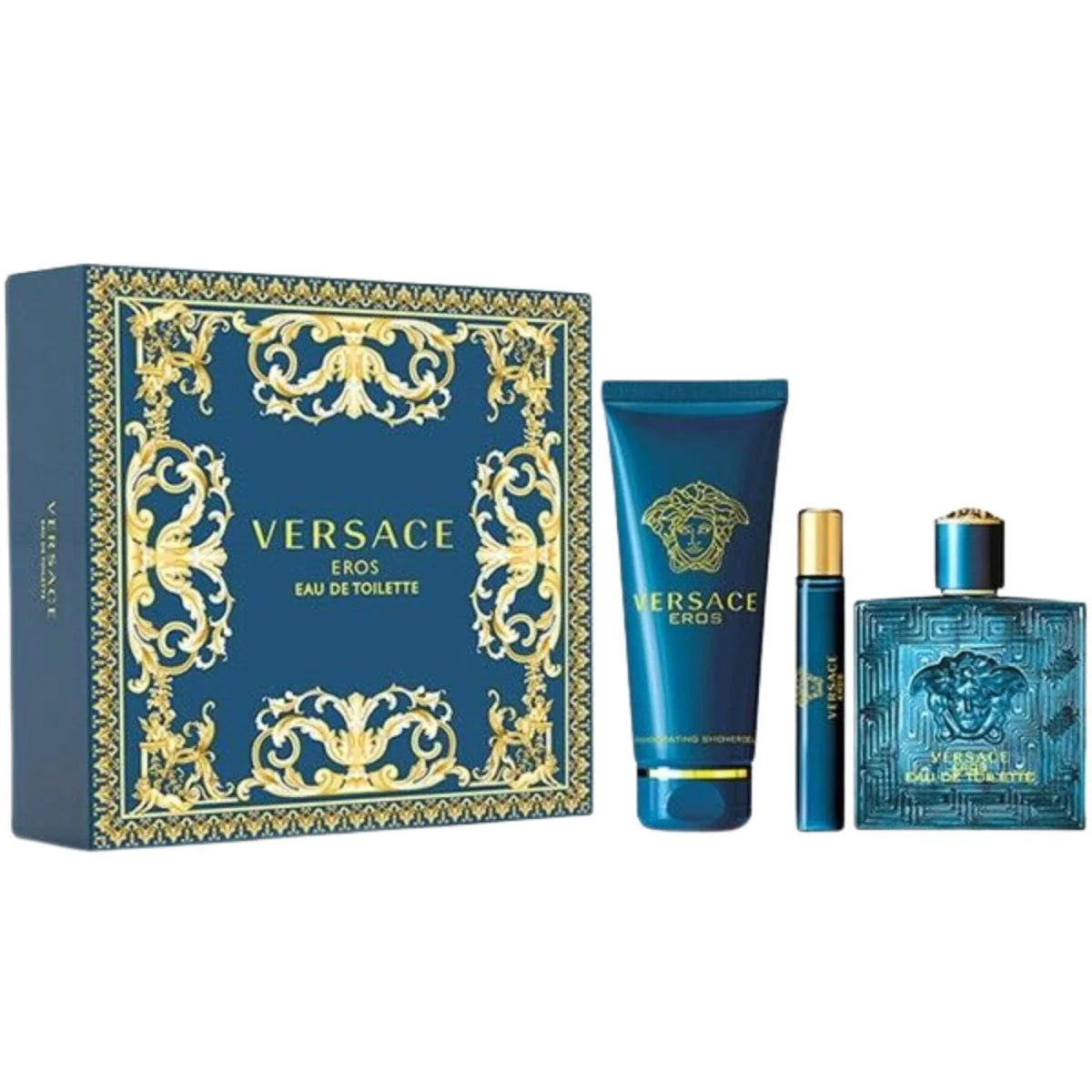 Versace Eros EDT Gift Set (3PC) - Perfume Planet