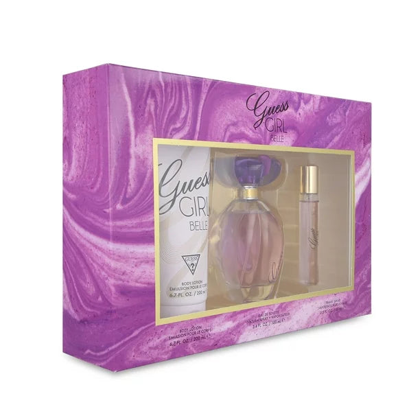 Guess Girl Belle Eau de Toilette Gift Set (3PC) - Perfume Planet