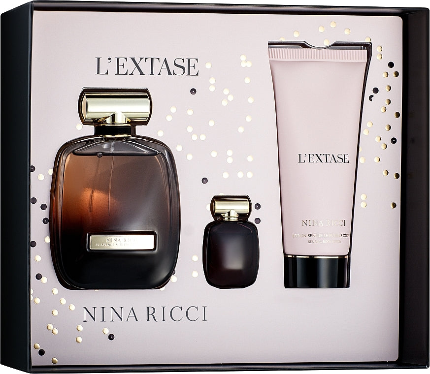 Nina Ricci L'Extase EDP Gift Set (3PC) - Perfume Planet