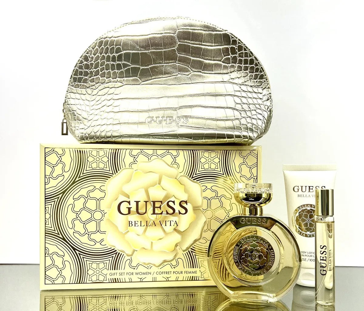 Guess Bella Vita EDP for Women Gift Set (4PCS) - Perfume Planet