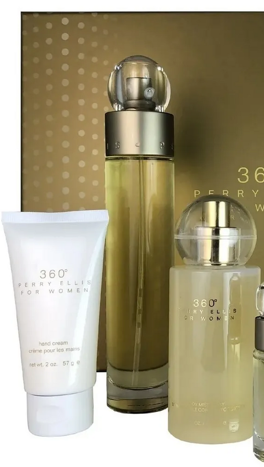 Perry Ellis 360 EDT Gift Set for Women (3PC) - Perfume Planet