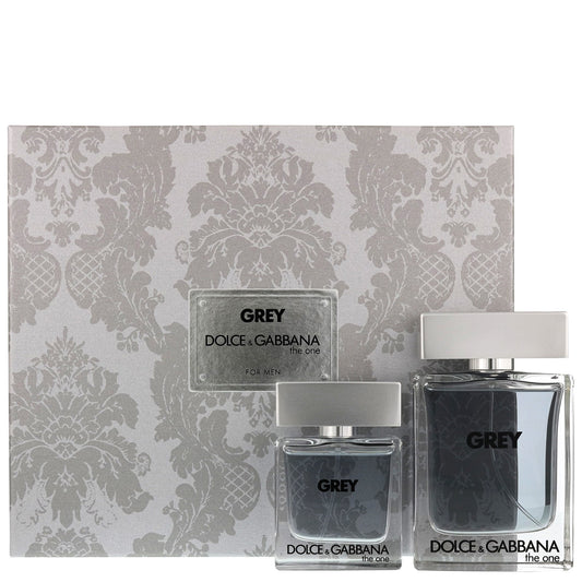 D&G The One Grey EDT Gift Set for Men (2PC) - Perfume Planet