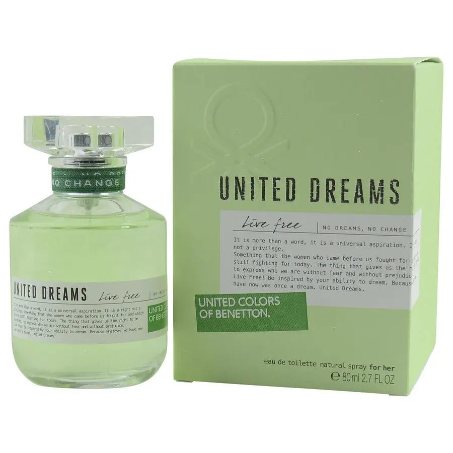 United Dreams Live Free EDT for Women - Perfume Planet