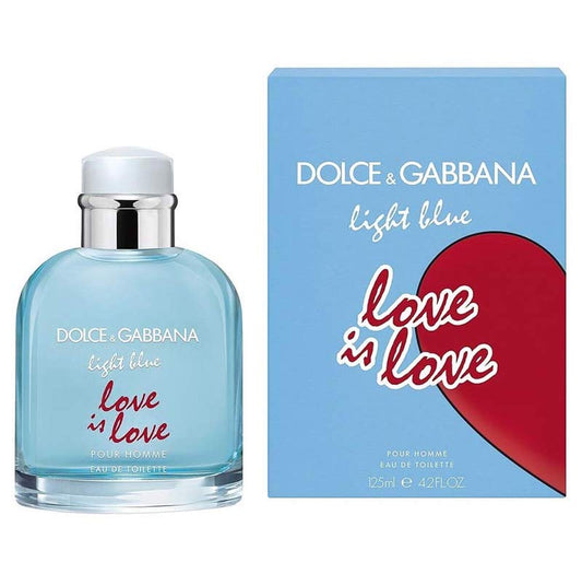 D&G Light Blue Love Is Love EDT For Men - Perfume Planet