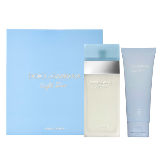 D&G Light Blue EDT Gift Set for Women (2PC) - Perfume Planet