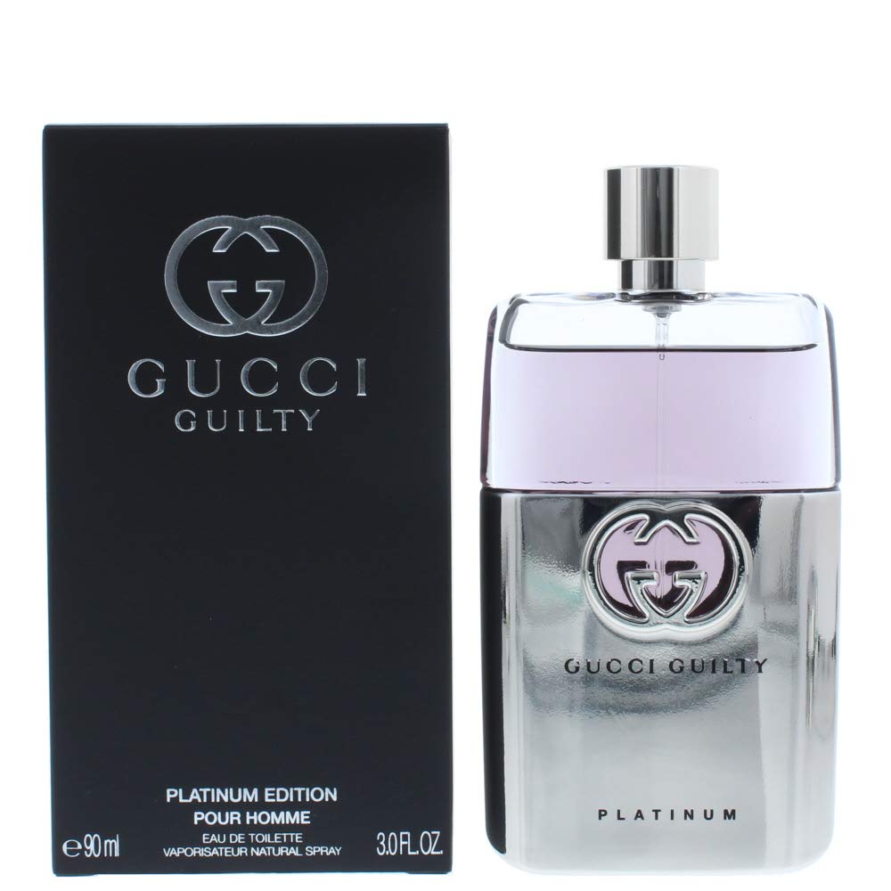 Gucci Guilty Platinum Edition EDT for Men - Perfume Planet