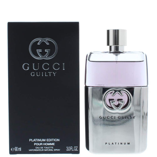 Gucci Guilty Platinum Edition EDT for Men - Perfume Planet
