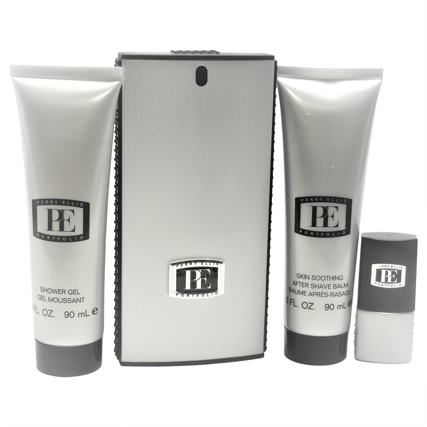 Perry Ellis Portfolio EDT Gift Set for Men (4PC) - Perfume Planet