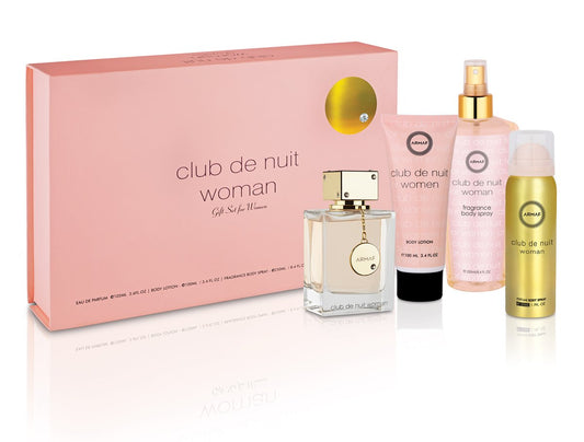 Club De Nuit EDP for Women Gift Set (4PC) - Perfume Planet