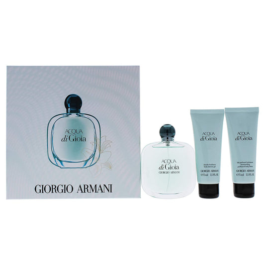 Acqua di Gioia EDP Gift Set for Women (3PC) - Perfume Planet