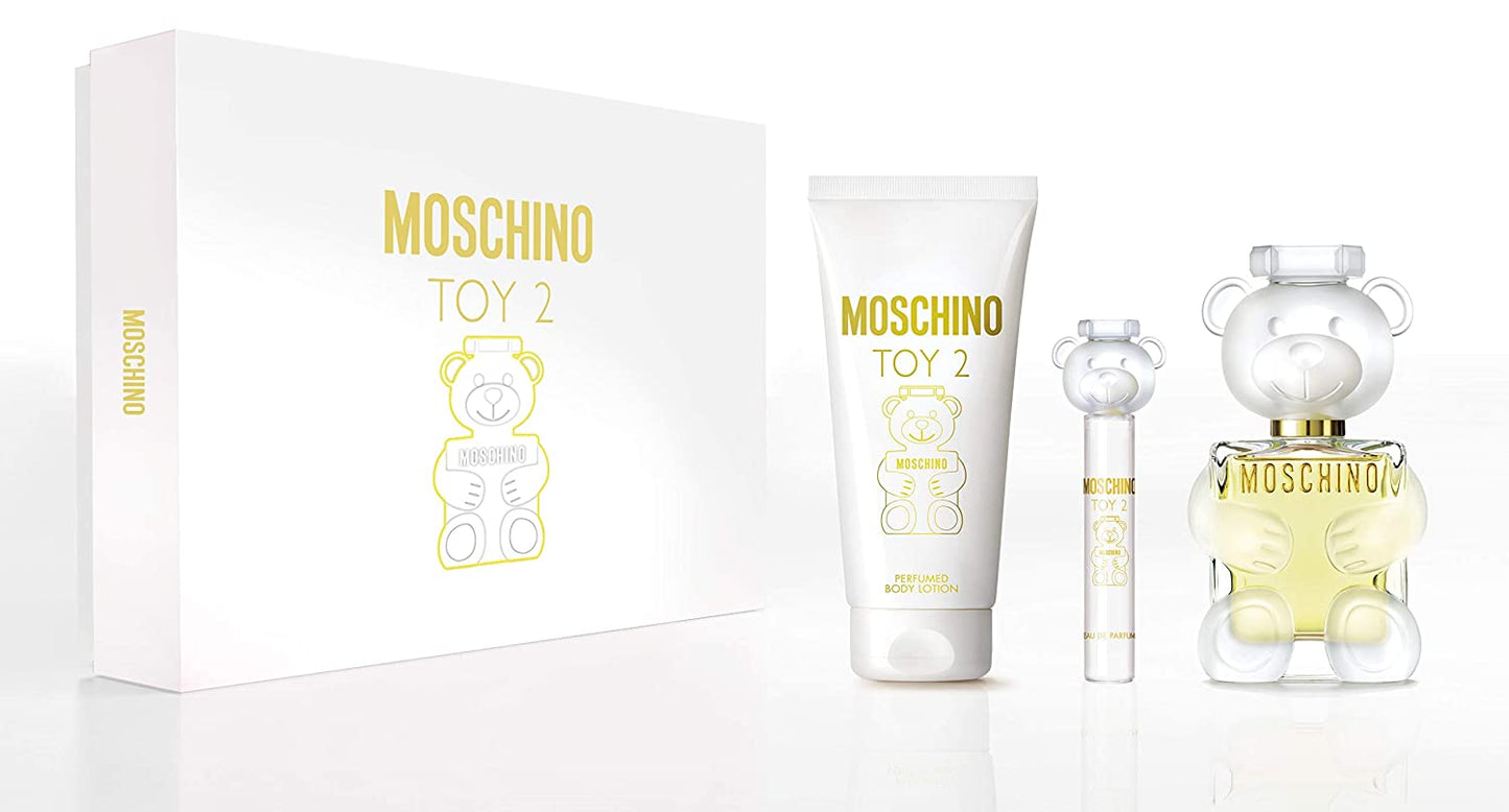 Moschino Toy 2 EDP Gift Set for Women (3PC) - Perfume Planet