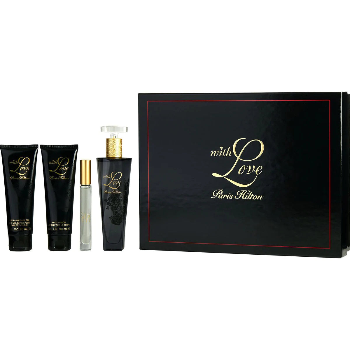 With Love EDP Gift Set (4PC) - Perfume Planet