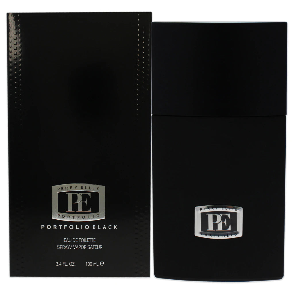 Perry Ellis Portfolio Black EDT for Men - Perfume Planet