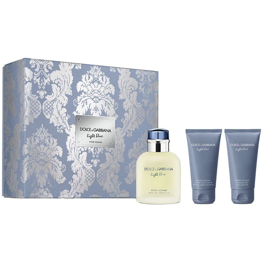 Light Blue Pour Homme EDT Gift Set (3PC) - Perfume Planet