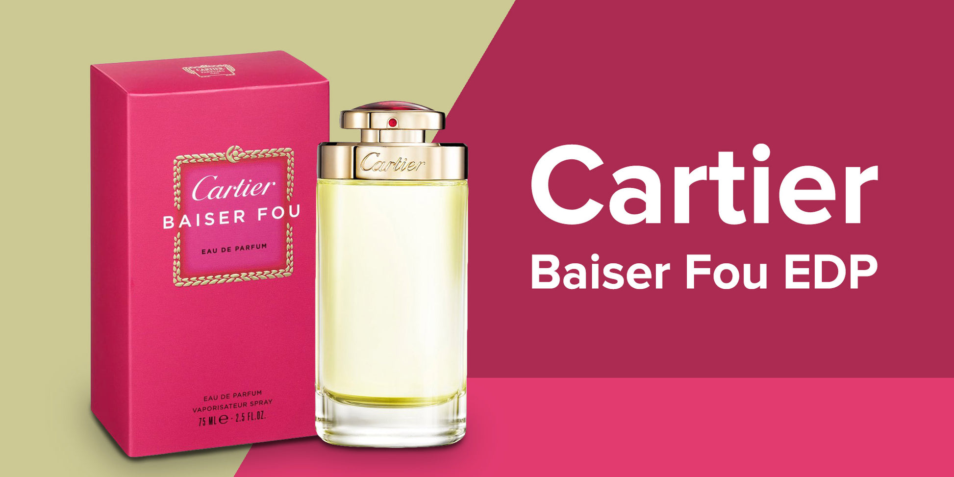 Cartier Baiser Fou EDP for Women - Perfume Planet