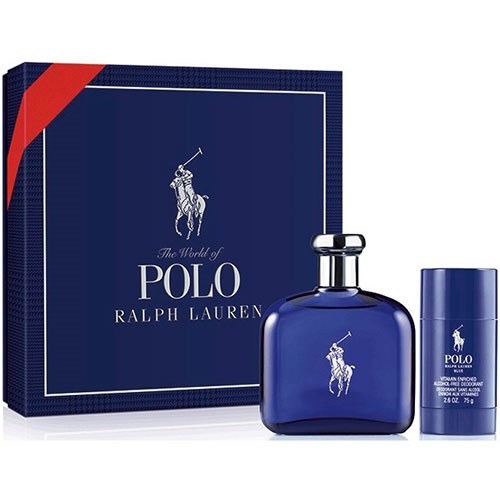 Polo Blue Eau de Toilette for Men Gift Set (2PC) - Perfume Planet