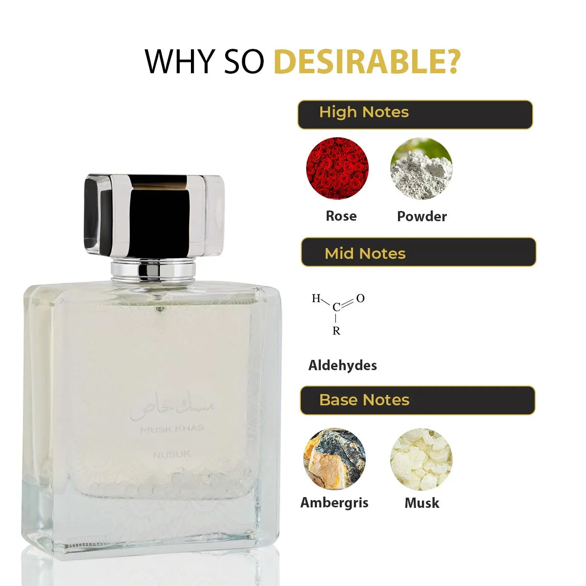 Nusuk Musk Khas Eau De Parfum (Unisex) - Perfume Planet