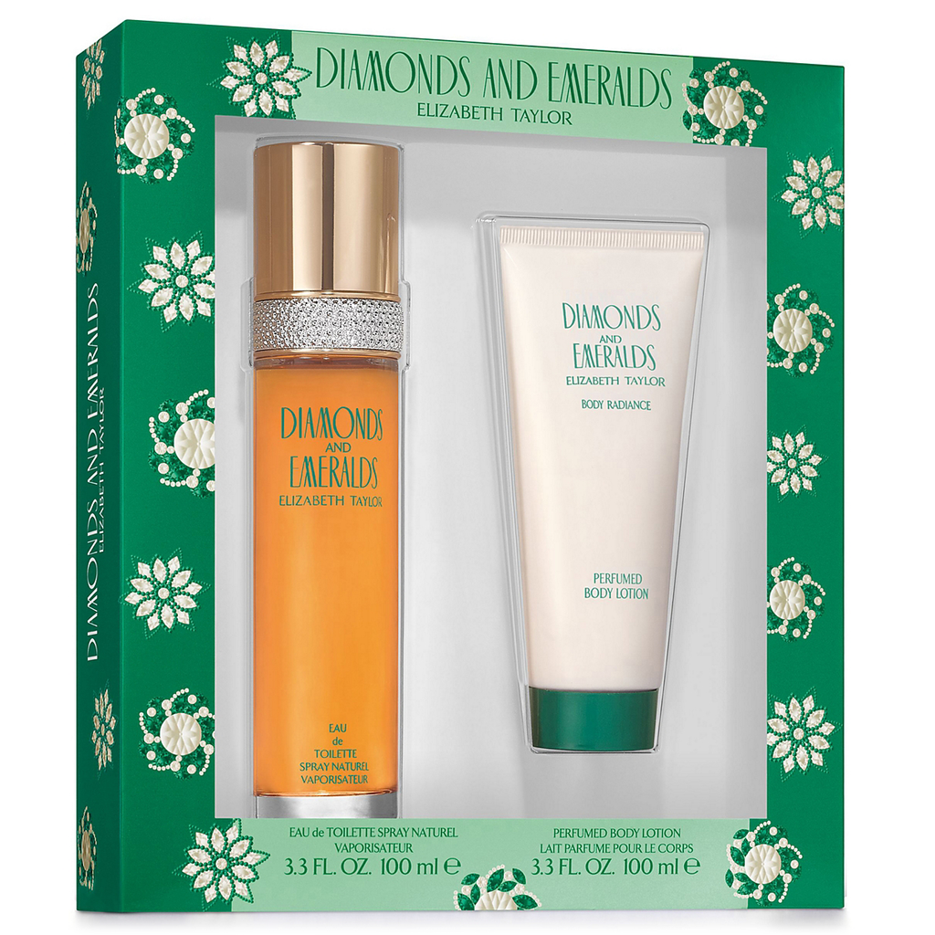Diamonds and Emeralds Gift Set (2PC) - Perfume Planet