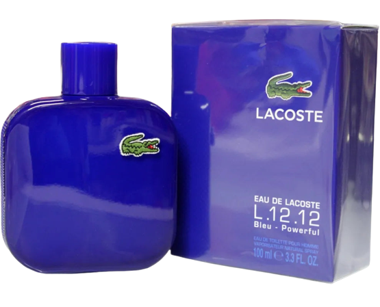 Eau de Lacoste L.12.12 Bleu Powerful EDT for Men - Perfume Planet