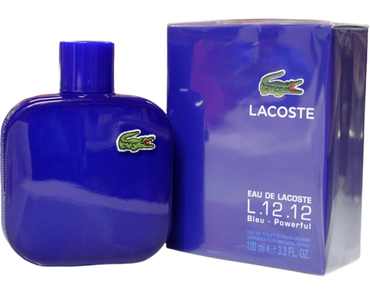 Eau de Lacoste L.12.12 Bleu Powerful EDT for Men - Perfume Planet