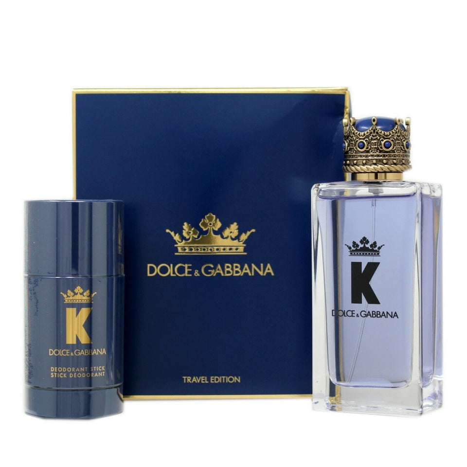 King "K" by Dolce & Gabbana Gift Set (2PC) - Perfume Planet