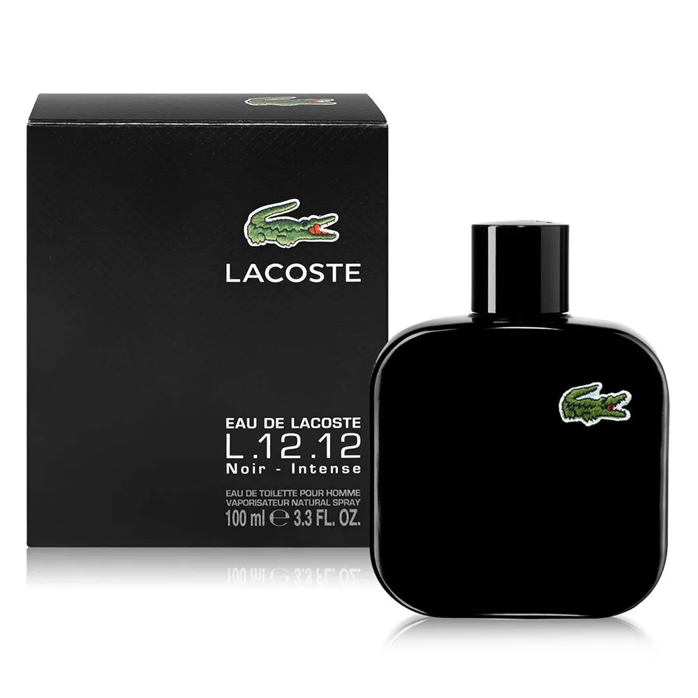 Eau de Lacoste L.12.12 Noir Intense EDT for Men – Perfume Planet Eau de Lacoste L.12.12 Noir Intense EDT for Men – Perfume Planet