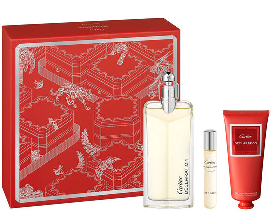 Cartier Declaration EDT Gift Set (3PC) - Perfume Planet 