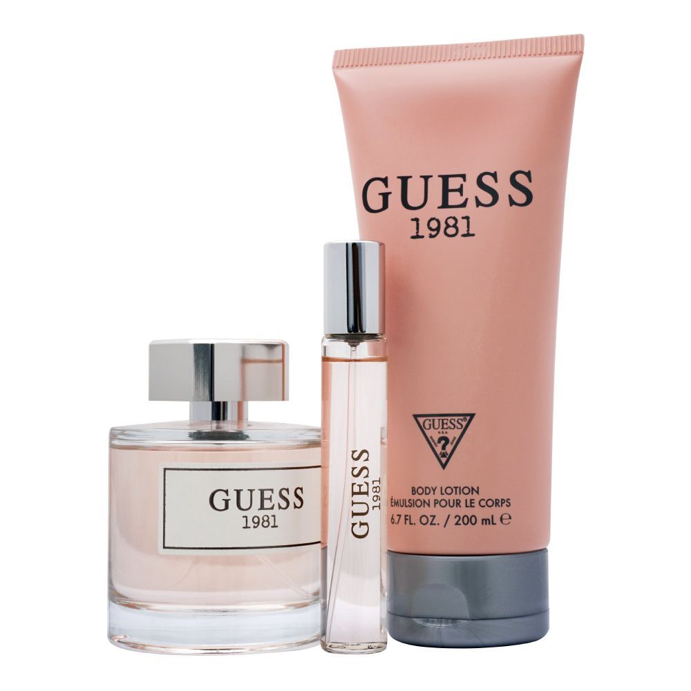 Guess 1981 EDT for Women Gift Set (3PC) - Perfume Planet 