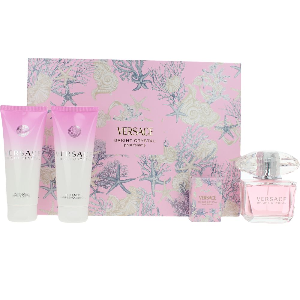 Versace Bright Crystal EDT Gift Set (4PC) - Perfume Planet 