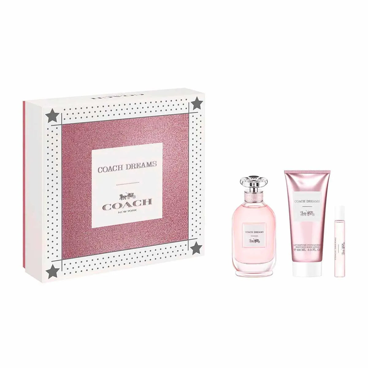 Coach Dreams EDP for Women Gift Set (3pcs)