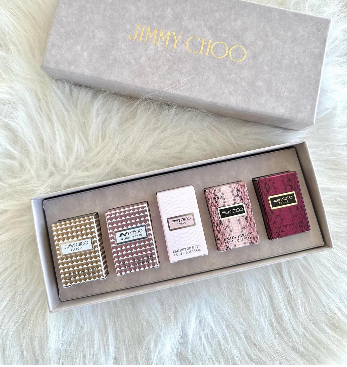 Jimmy Choo Miniaturas de Colección Gift Set (5PC) for women - Perfume Planet 