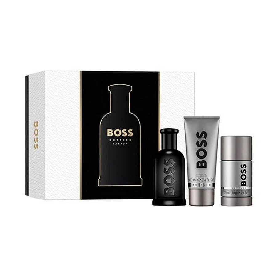 Boss Bottled Parfum for Men Gift Set (3pcs) - Perfume Planet 