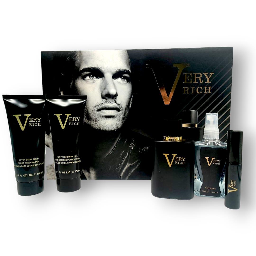 Very Rich EDT Gift Set for men (5PC)