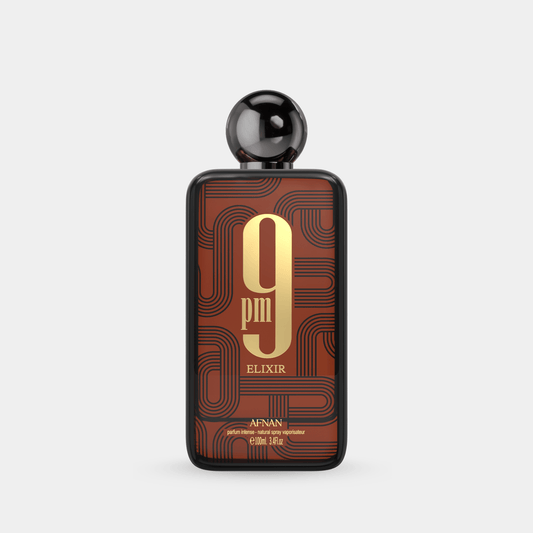 Afnan 9PM Elixir 100 mL — frasco